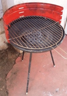 Parrilla de Barbacoa para reutilizar.