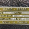 Prensa manométrica vintage. Kabid Press. Enorme herramienta.