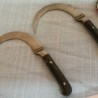 Cuchillo curvo. Pareja. Origen India. Años 50.