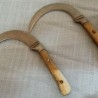 Cuchillo curvo. Pareja. Origen India. Años 50.