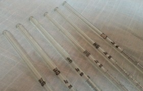 Pipetas de Laboratorio. Colección de 6 unidades.