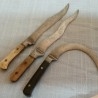  Cuchillo curvo y Kris. Origen India. Años 50.