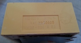 Regulador de calefacción vintage. Marca S & P Electronic.