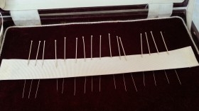 Acupuntura. Kit de acupuntura estilo antiguo.