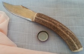 Cuchillo de Monte. Artesanal. Objeto de colección.