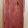 Máscara Africana en madera policromada.