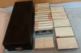 Cintas de Cassettes en estuche original.