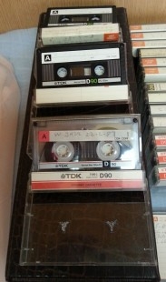 Cintas de Cassettes en estuche original.