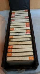 Cintas de Cassettes en estuche original.