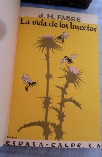 Libros antiguos. LA VIDA DE LOS INSECTOS. Año 1937.