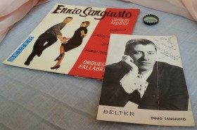 Disco Single de ENNIO SANGIUSTO. Años 60.