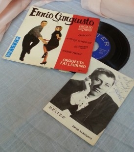 Disco Single de ENNIO SANGIUSTO. Años 60.