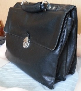 Ordenador portátil vintage. Marca Toshiba.