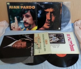 Discos LPs. Vinilos de colección. Años 60-70. 6 Unidades.