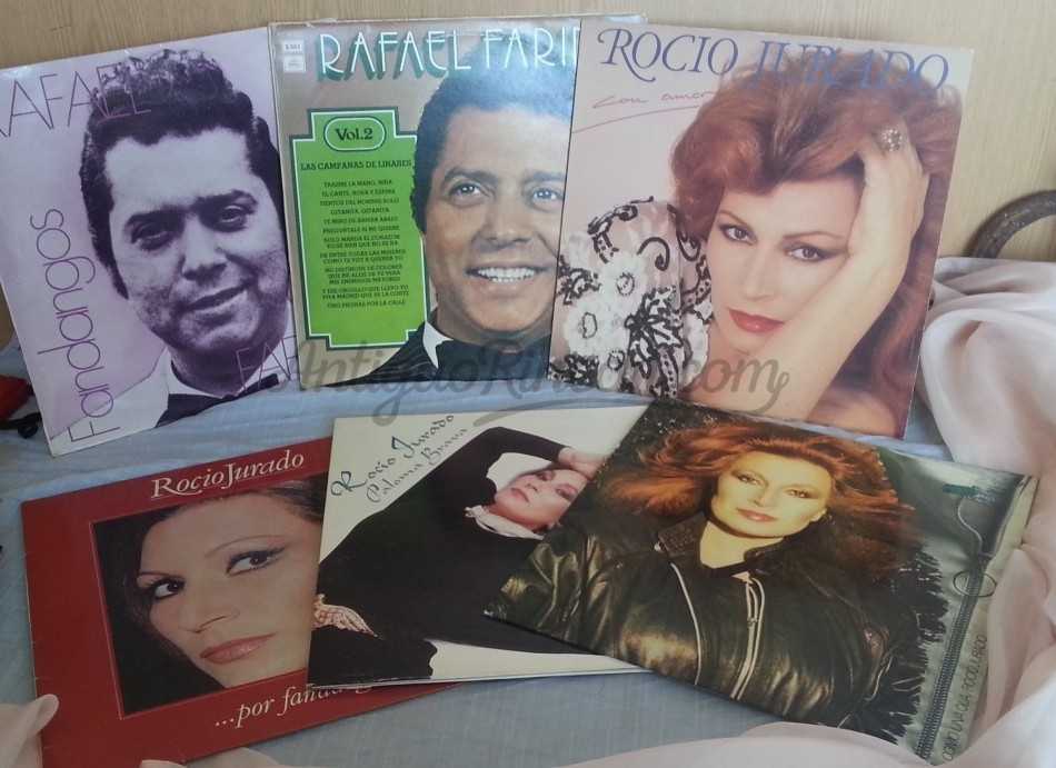 Discos LPs. Vinilos de colección. Años 60-70. 6 Unidades.