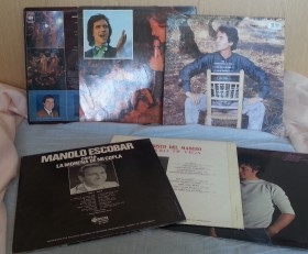 Discos LPs. Vinilos de colección. Años 60-70. 6 Unidades.