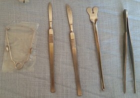 Traqueotomía. Kit de Instrumental.