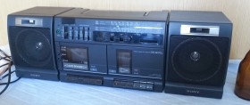 Radio-cassette doble pletina. Vintage