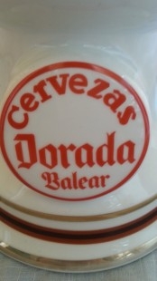 Grifo de Cerveza en cerámica. Marca Dorada Balear.