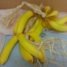 Banana. Guirnalda de Bananas. Imitación alimentos. 15 Unidades