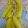 Banana. Guirnalda de Bananas. Imitación alimentos. 15 Unidades