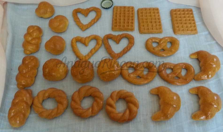 Galletas dulces para café. Imitación alimentos. 24 Unidades.