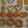 Galletas dulces para café. Imitación alimentos. 24 Unidades.