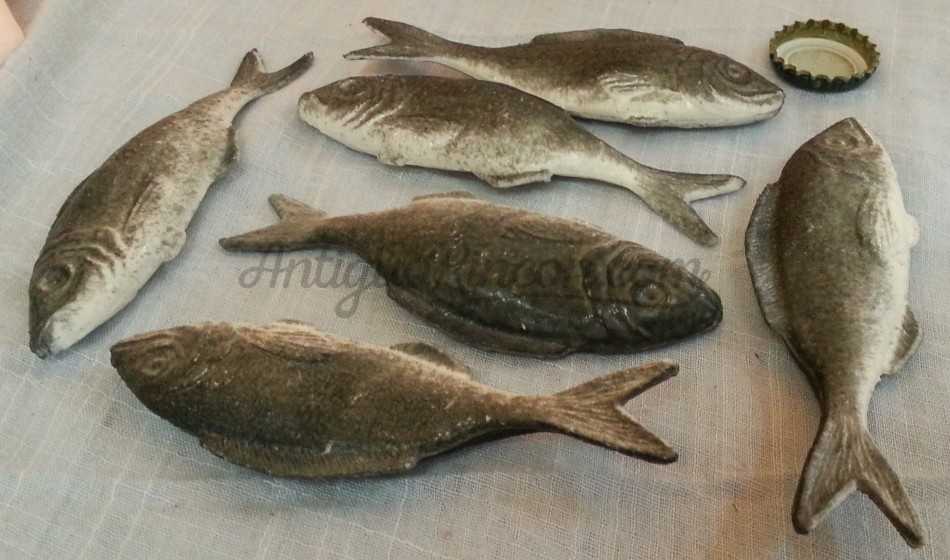 Sardinas. Imitación alimentos. Seis unidades. Sardinas. Imitación alimentos. Seis unidades.