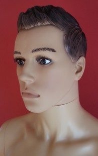 Maniquí. Estilo vintage. Hombre. Muy realista. Nuevo a estrenar.