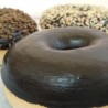 Donuts de chocolate. Imitación alimentos. Tres unidades.