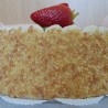 Tarta de Crema con Fresas