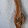 Cornisa Antigua en madera. Tallada a mano.