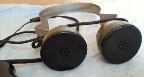 Auriculares Militares. Marca AIEA Anvers.