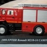 Camión de Bomberos. Modelo escala 1:72.