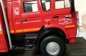 Camión de Bomberos. Modelo escala 1:72.