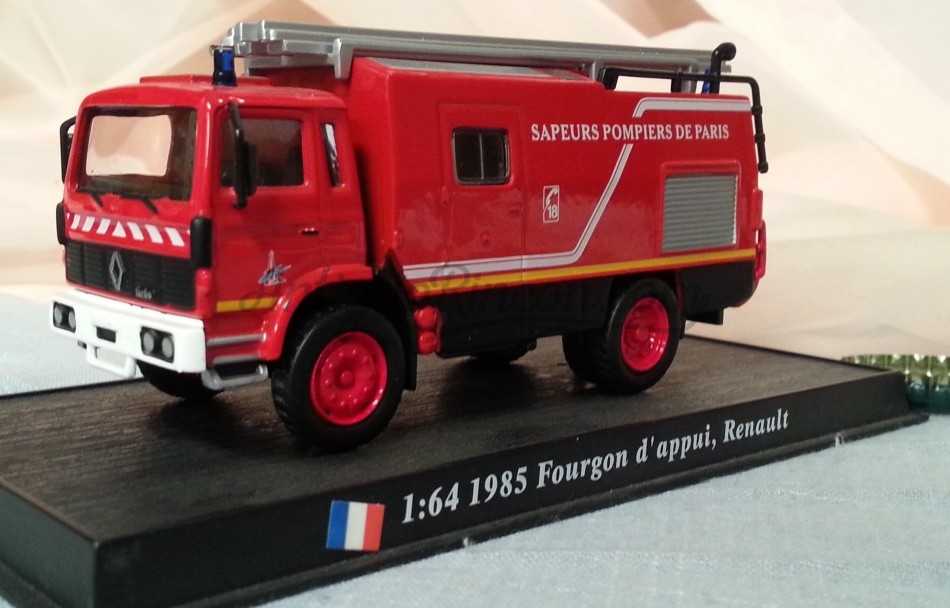 Camión de Bomberos. Modelo escala 1:64.