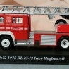 Camión de Bomberos. Modelo escala 1:72.