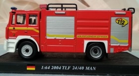 Camión de Bomberos. Modelo escala 1:64.