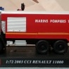 Camión de Bomberos. Modelo escala 1:72.