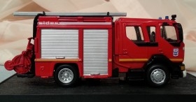 Camión de Bomberos. Modelo escala 1:64.