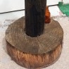 Yunque de Zapatero sobre base de madera.