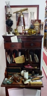 Escritorio de los años 70. Mueble Secreter.