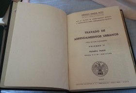 Enciclopedia Arrendamientos urbanos. Años 40.