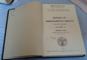 Enciclopedia Arrendamientos urbanos. Años 40.