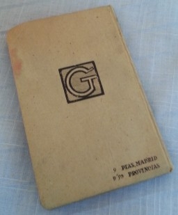 Libro Estatuto de Recaudación. Año 1928.