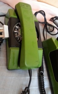 Teléfono vintage. Años 70. Tres unidades.