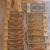 Pesetas. Billetes de 5 pesetas ficticios. Años 30.