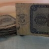 Pesetas. Billetes de 5 pesetas ficticios. Años 30.