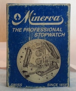 Cronómetro antiguo de bolsillo. Marca Minerva.