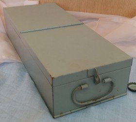 Caja de caudales. Bancaria. Caja de depósito. Años 60.